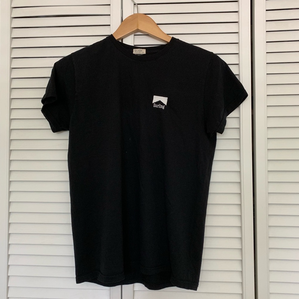 Brandy Melville Black Short Sleeve Tee